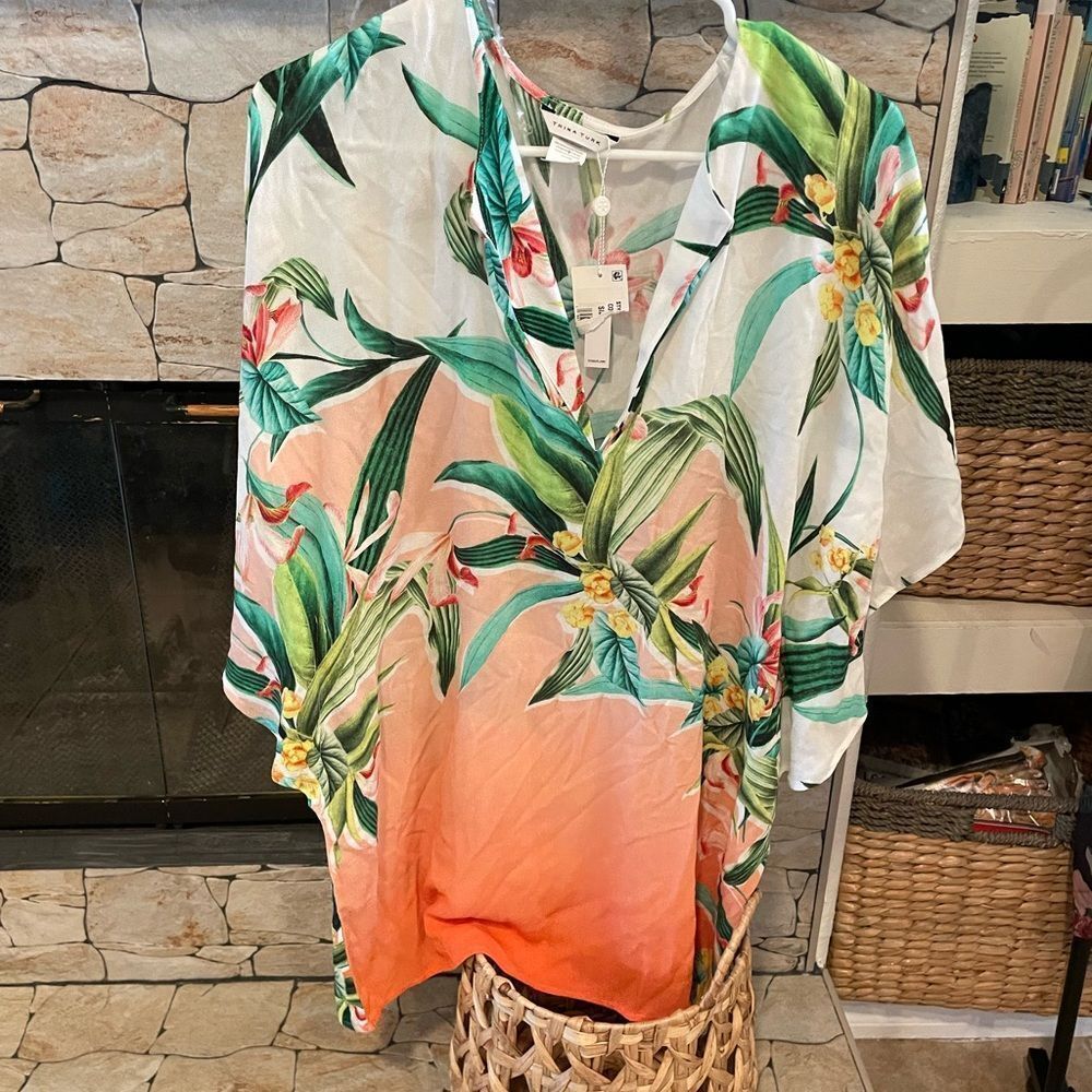 NWT Trina Turk bathing suit cover or Tunic
